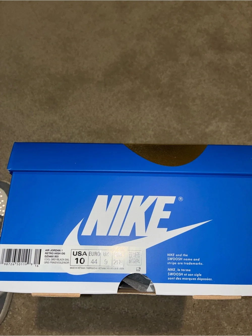 Jordan deadstock brand